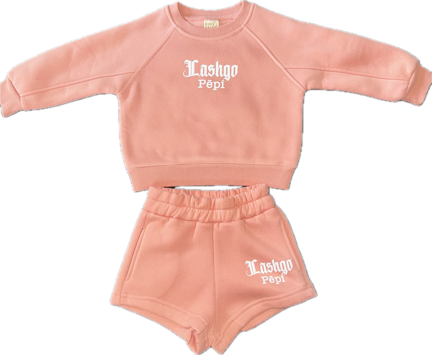 Lashgo pēpi track-short set