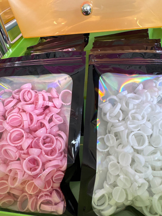 Glue rings -100pcs